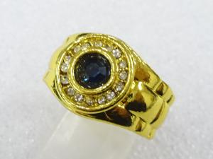 色石　指輪(20号)